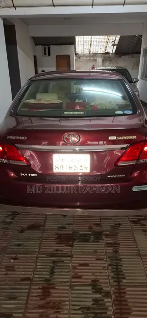 Toyota Premio 2017 Maroon