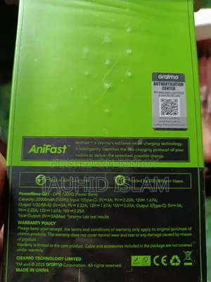 Oraimo Power Bank
