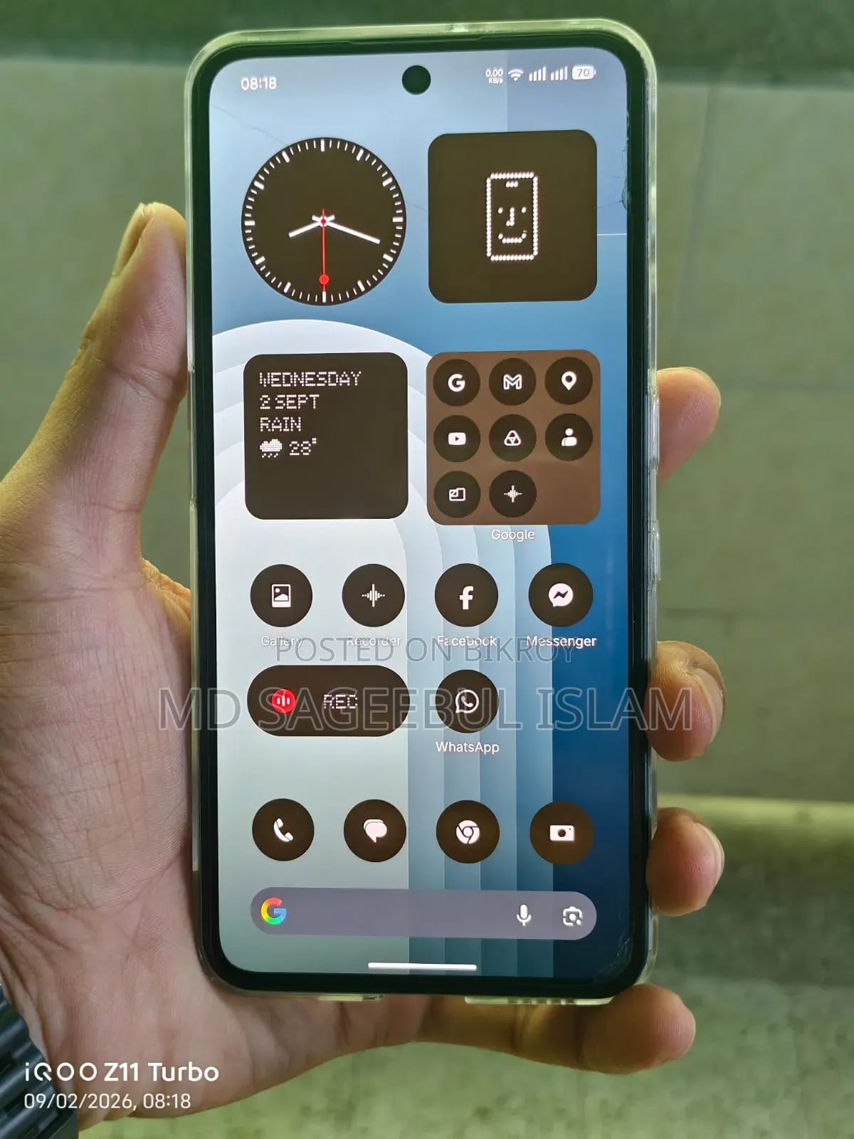 Nothing Phone CMF Phone 2 Pro 256 GB Blue