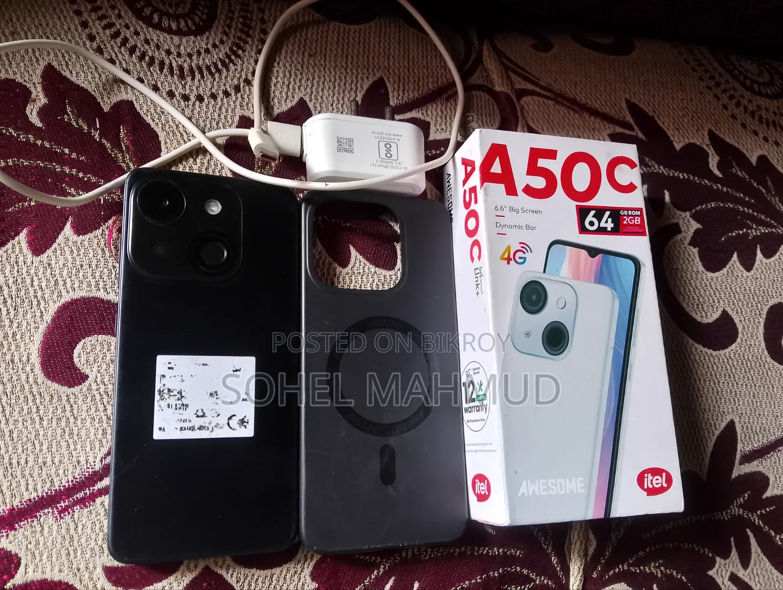 Itel A50C 32 GB Black