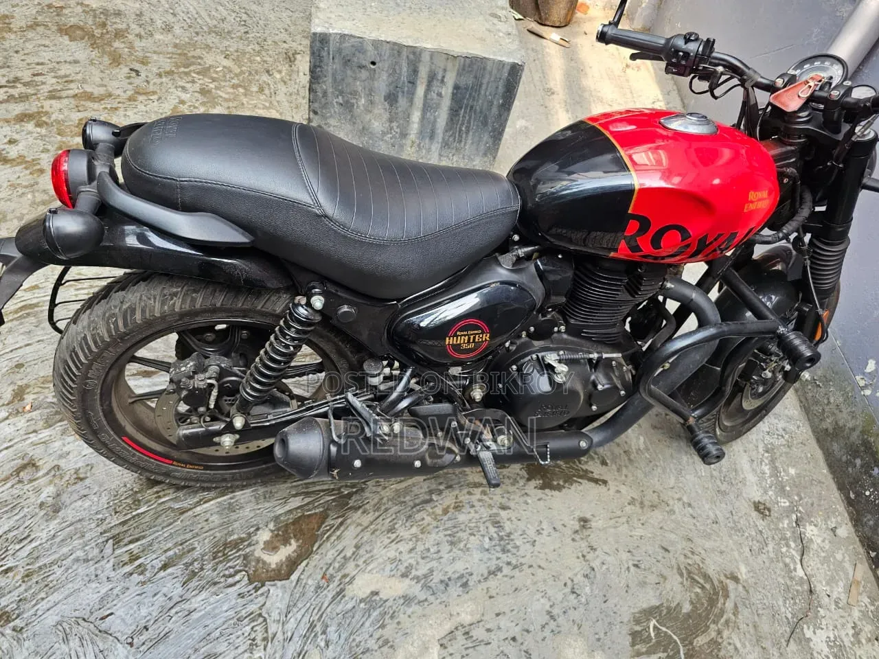 Royal Enfield Hunter 350 2025 Red