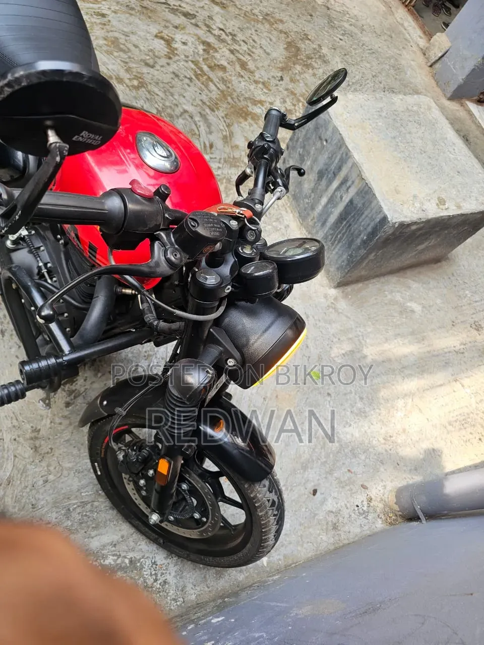 Royal Enfield Hunter 350 2025 Red