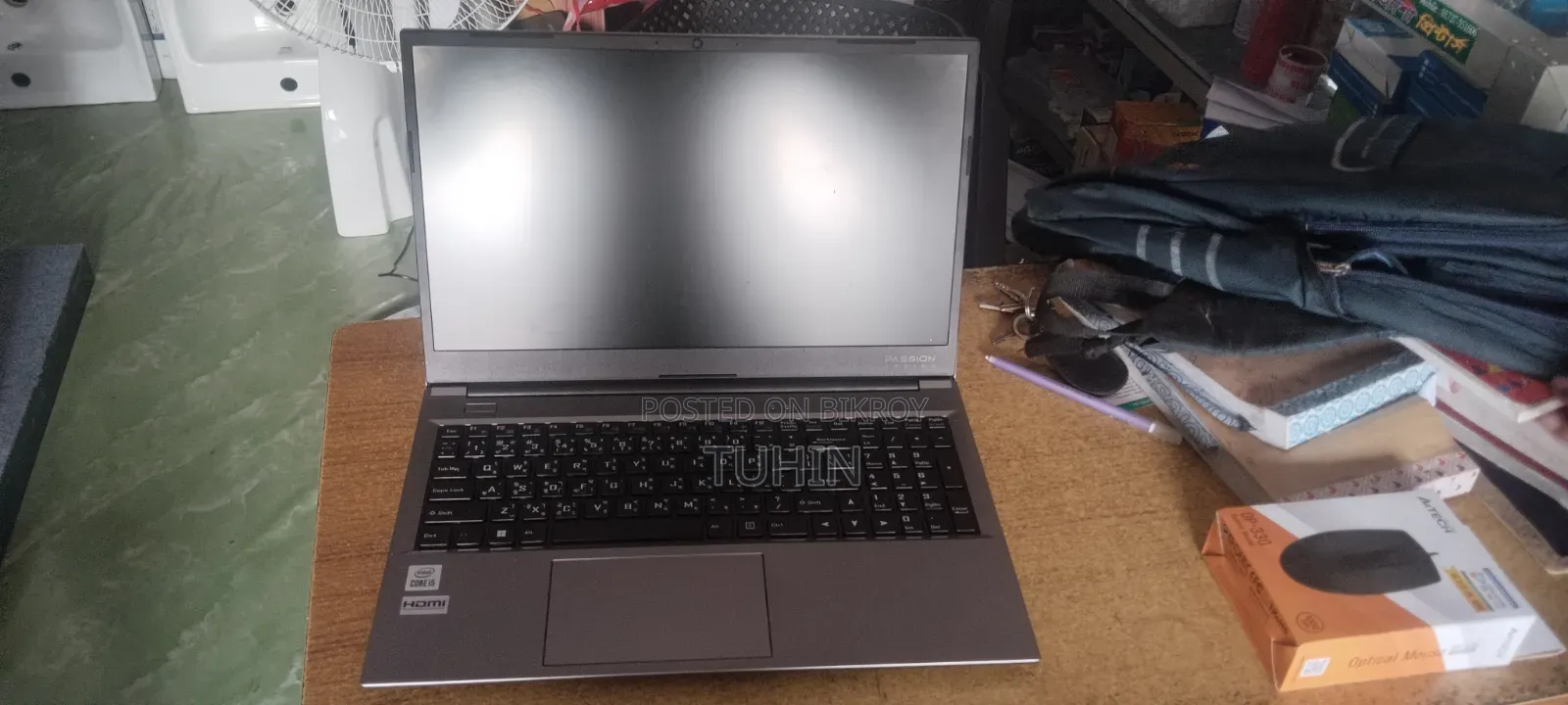 New Laptop Digital Storm Nova 15 8GB Intel HDD+SSD 512GB