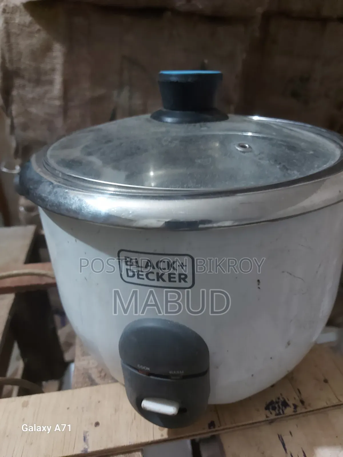 1.8 Liter Cooker with a Steel Pot