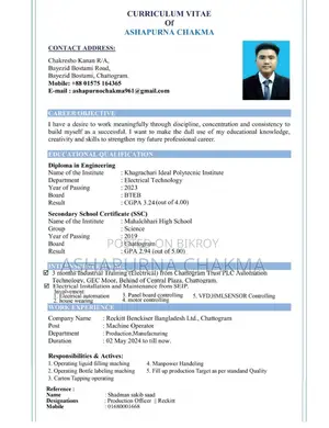 Engineering & Architecture CV
