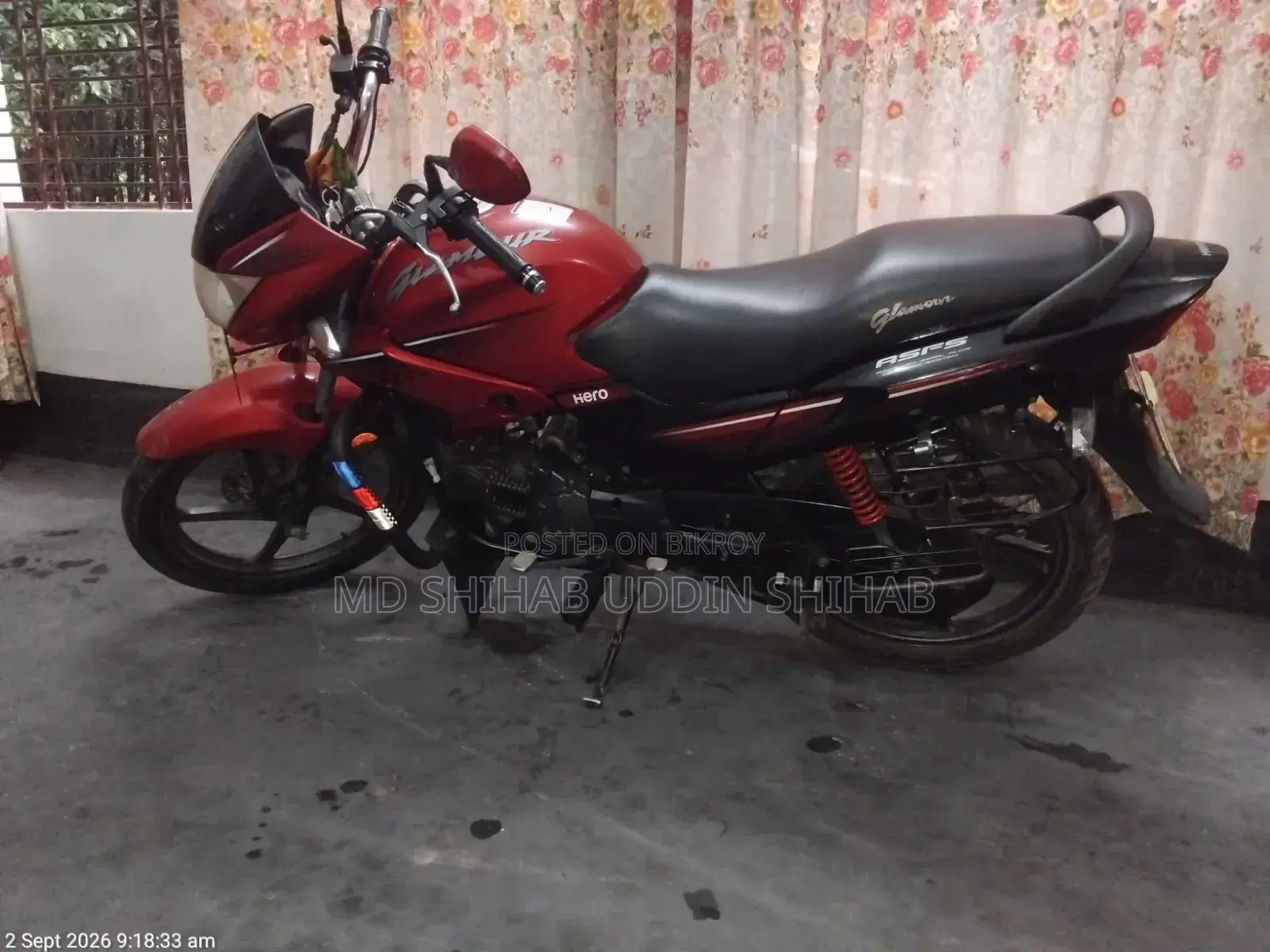 হিরো গ্লামার ২০১৮ রেড