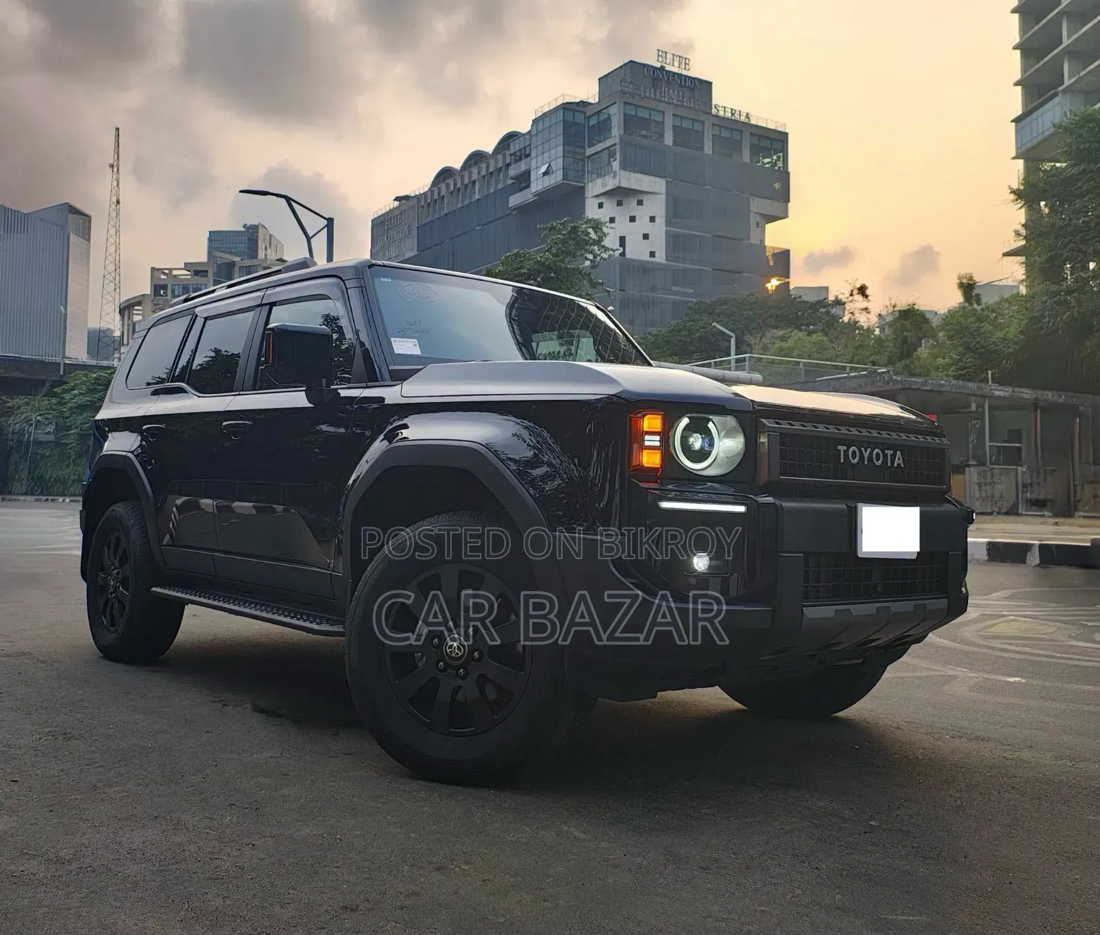 New Toyota Land Cruiser LC250 2024 Black