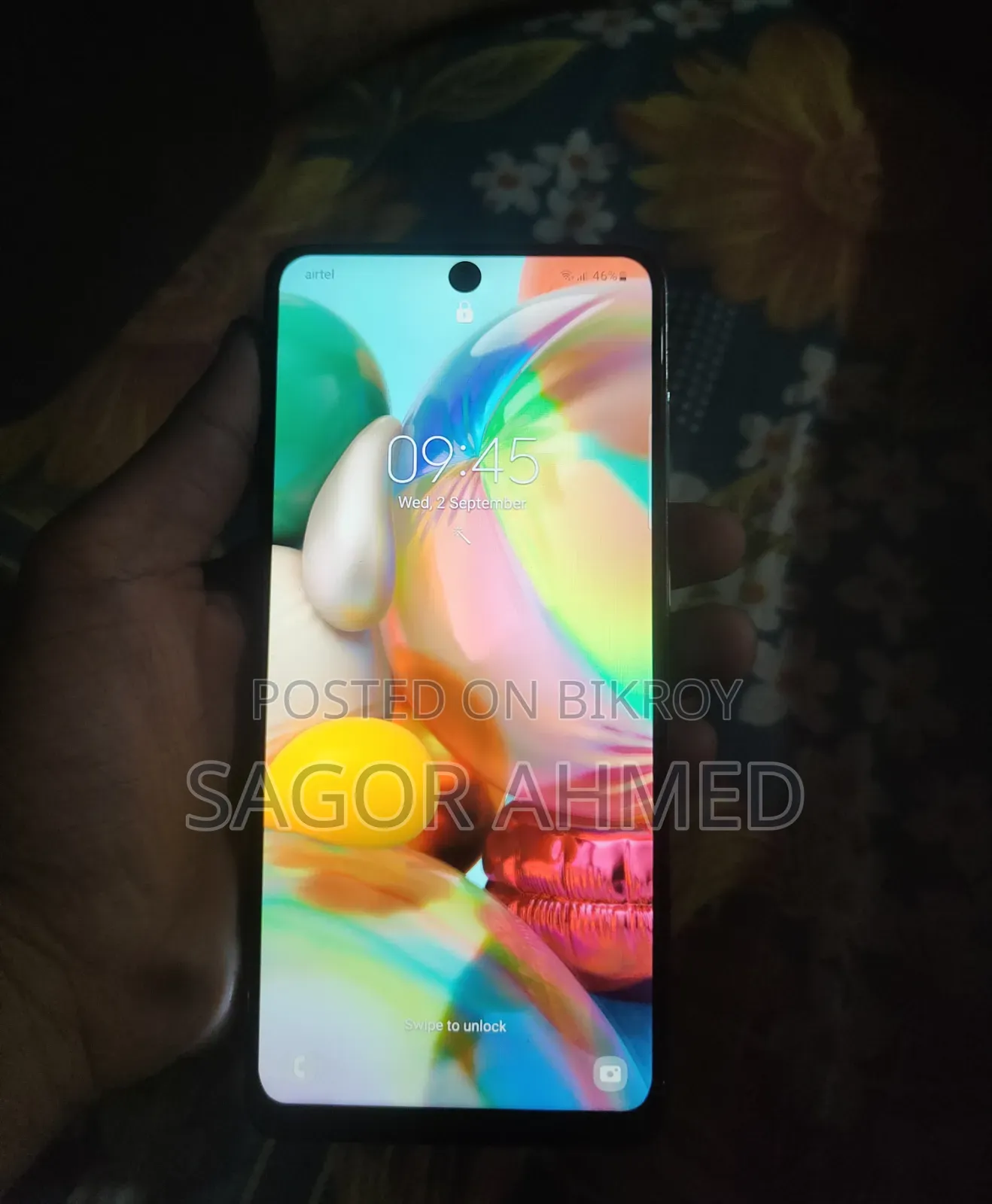 Samsung Galaxy A71 128 GB Blue