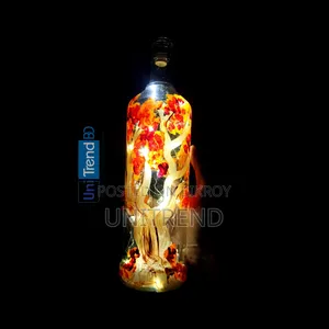 Art Bottle With Fairy Light