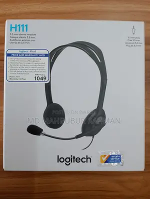 Logitech H111 Single Port Headphone #981-000588