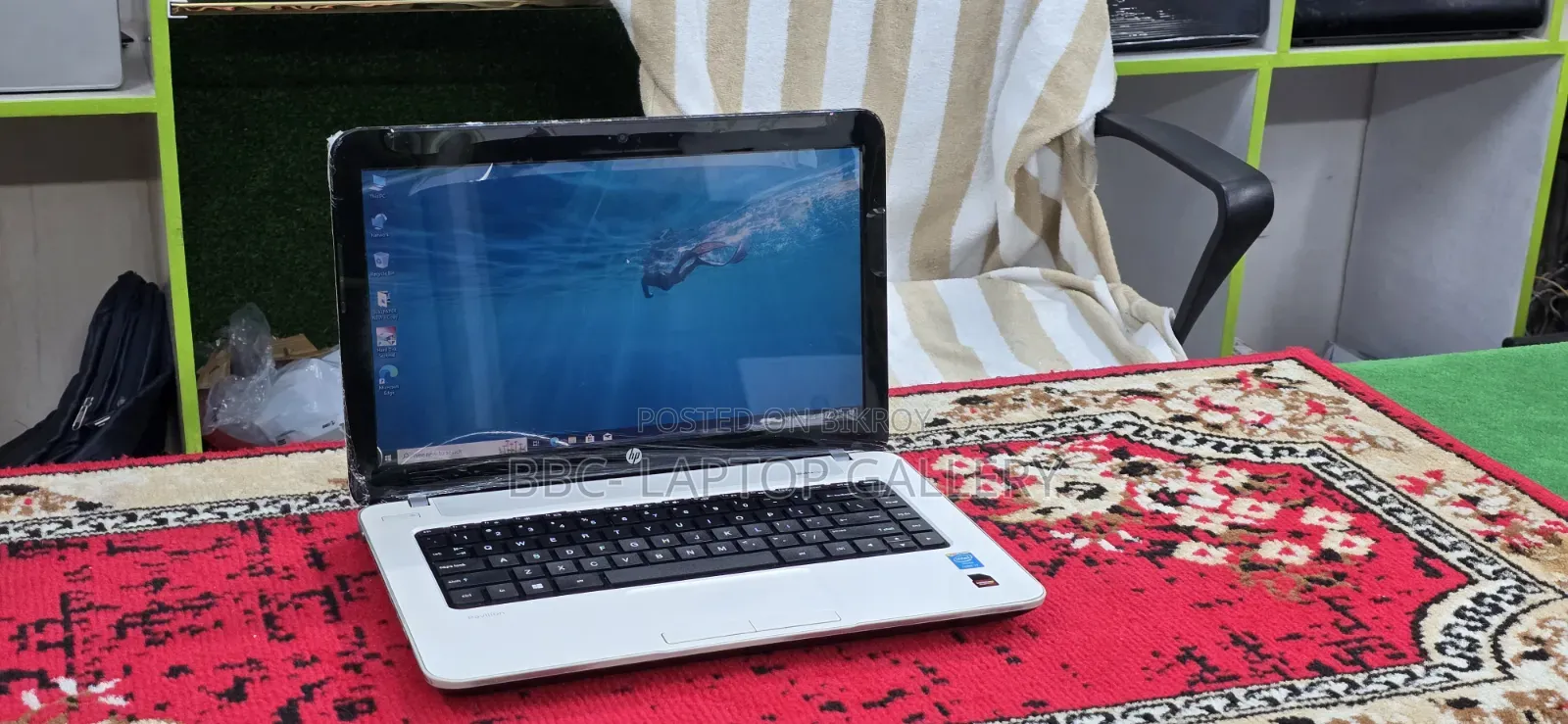 Laptop HP 8GB Intel Core i7 SSD 128GB