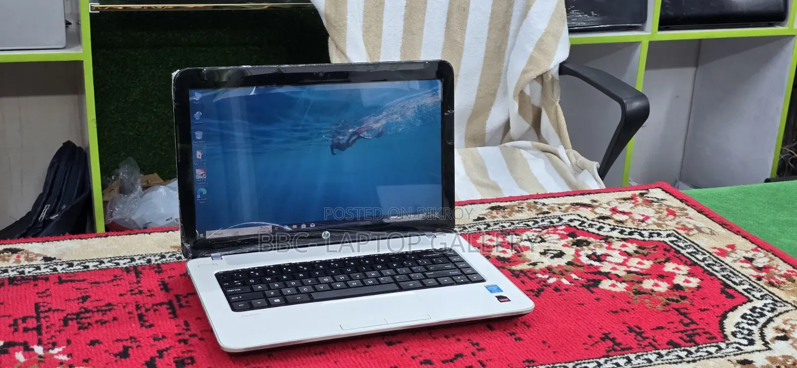 Laptop HP 8GB Intel Core i7 SSD 128GB