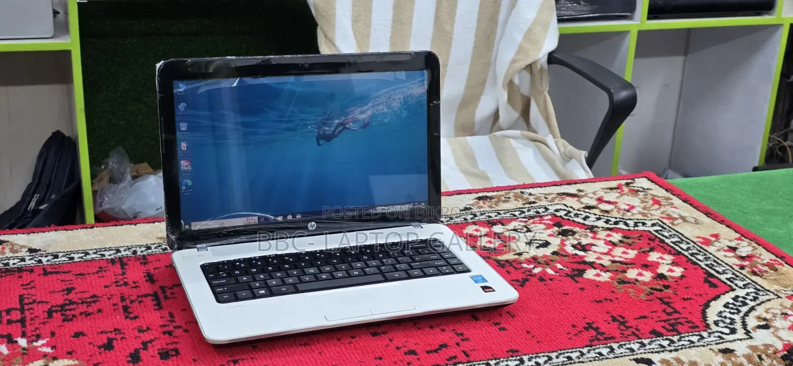 Laptop HP 8GB Intel Core i7 SSD 128GB