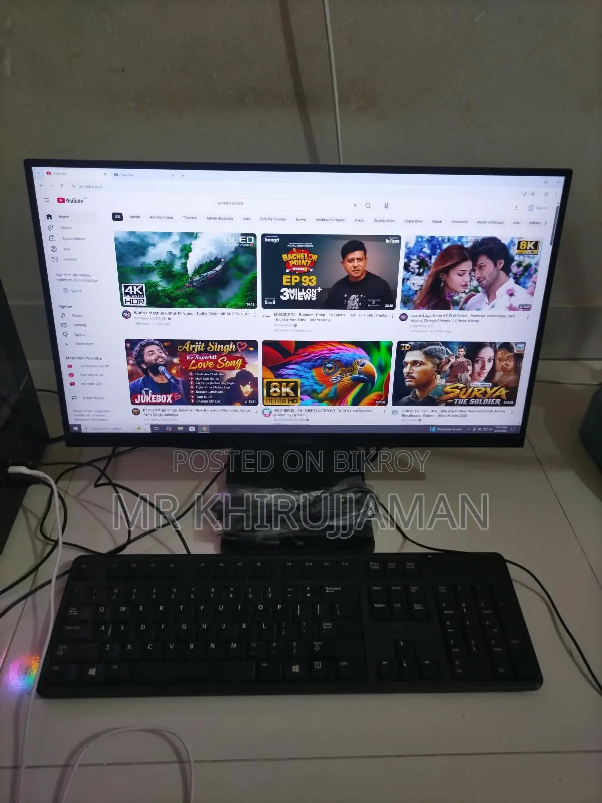 Desktop Computer 8GB Intel Core i5 SSD 500GB