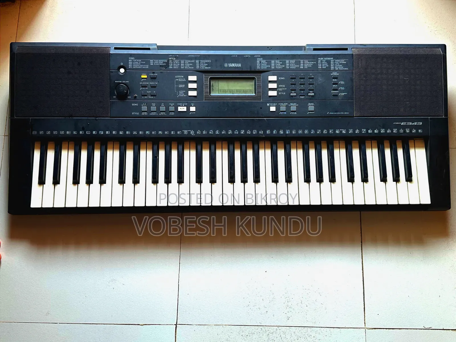 Yamaha PSR E343