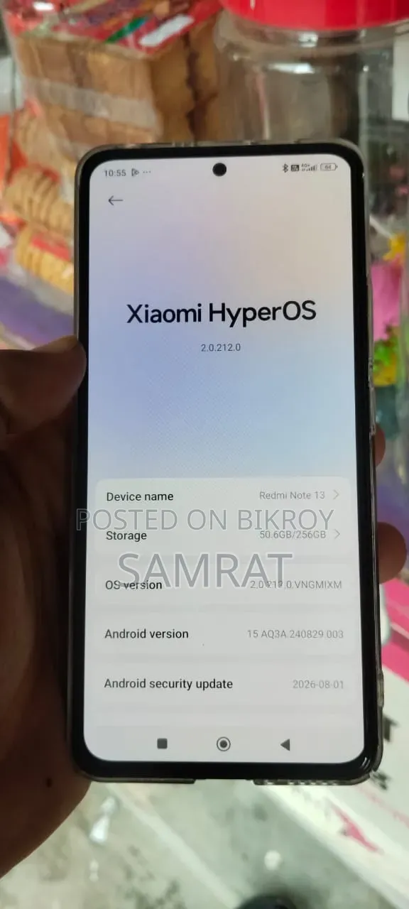 Xiaomi Redmi Note 13 256 GB Black