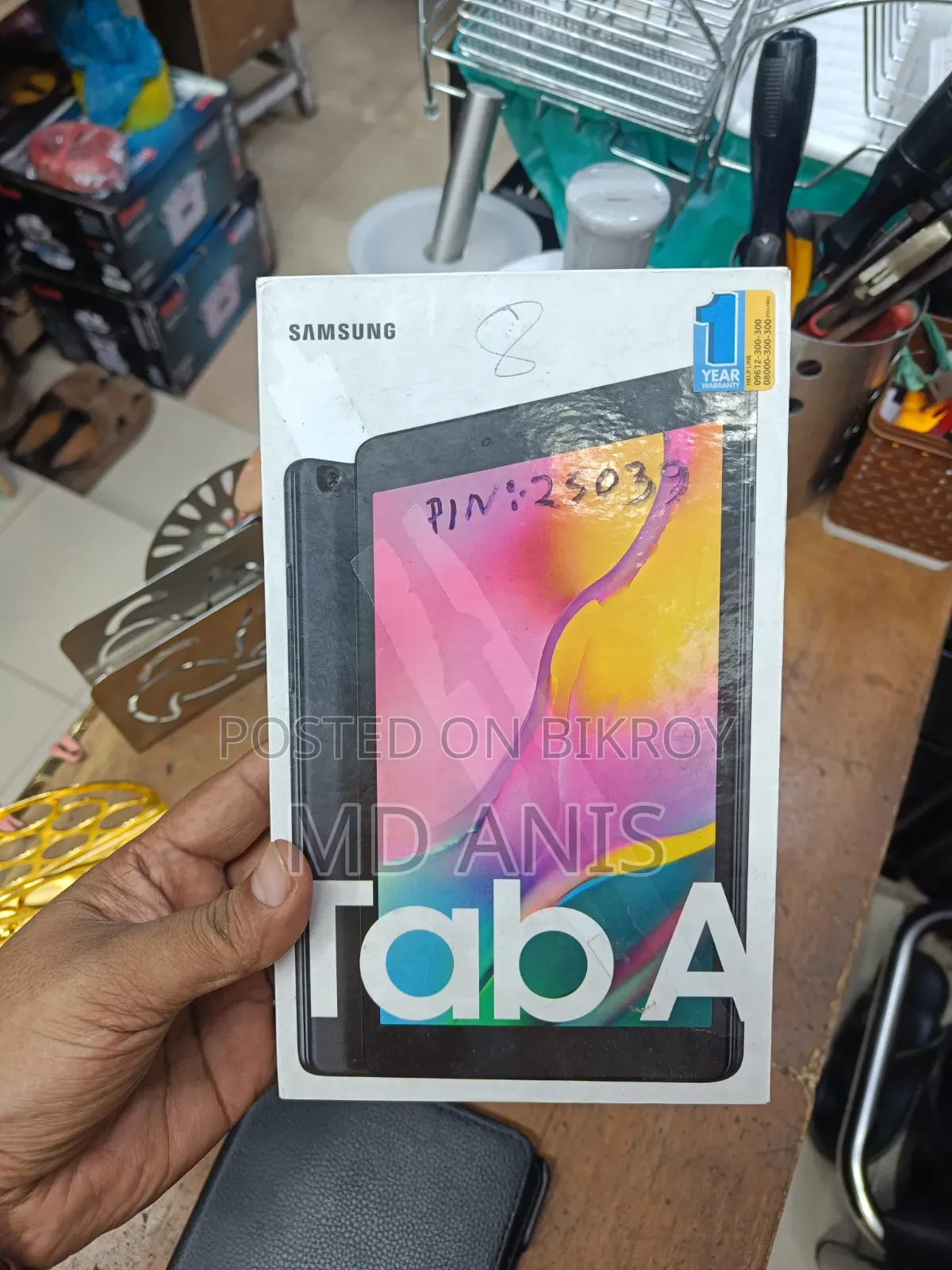 Samsung Galaxy Tab A 8.0 (2019) 32 GB Black