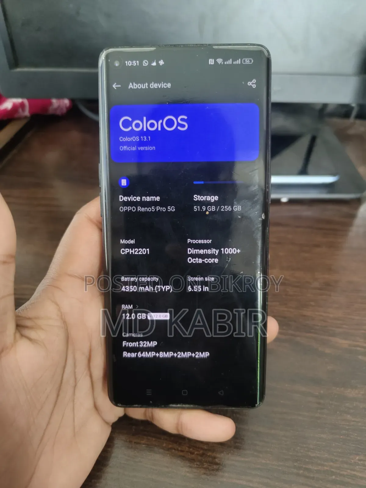 Oppo Reno5 Pro 5G 256 GB Black