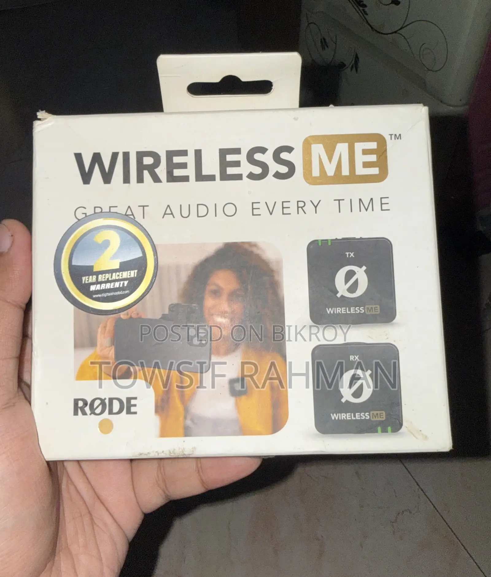 Rode Wireless Me Amost New