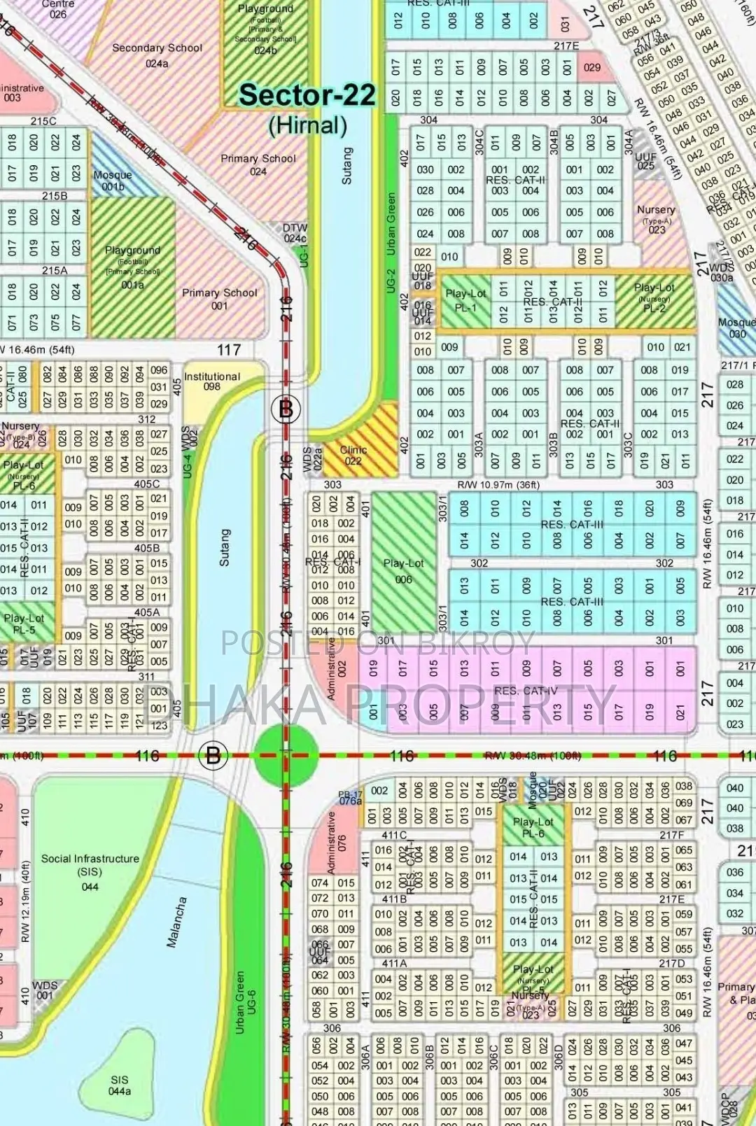 Corner 5 Katha South/East at Sector-22