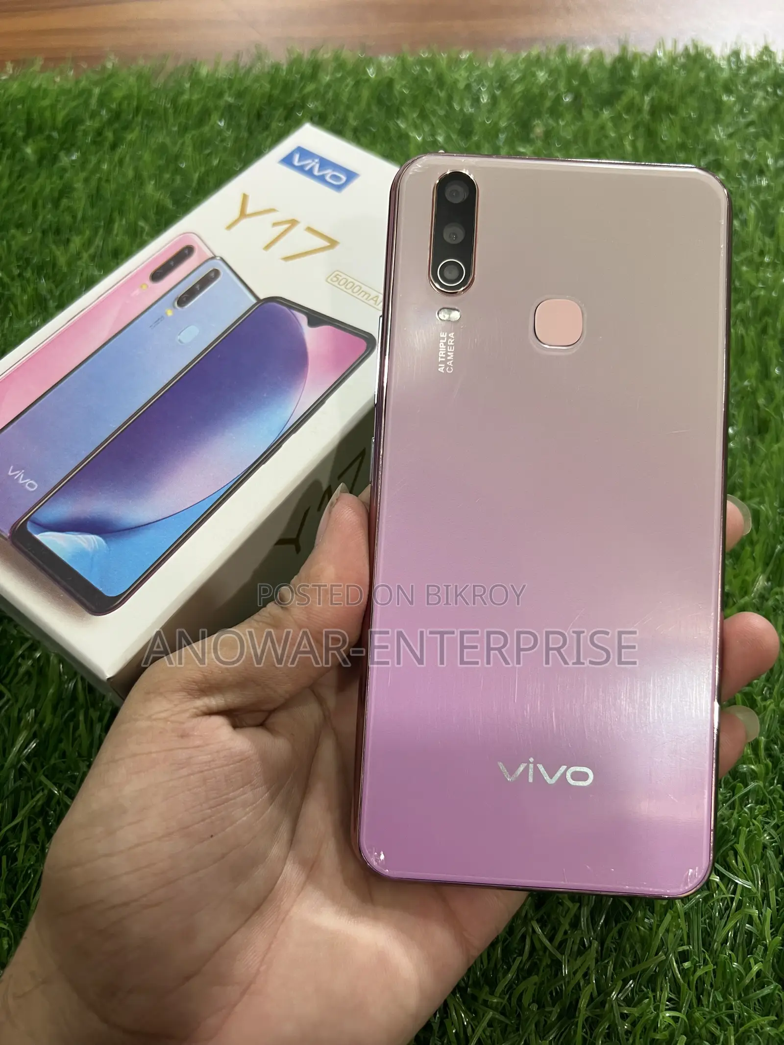 Vivo Y17 256 GB Pink