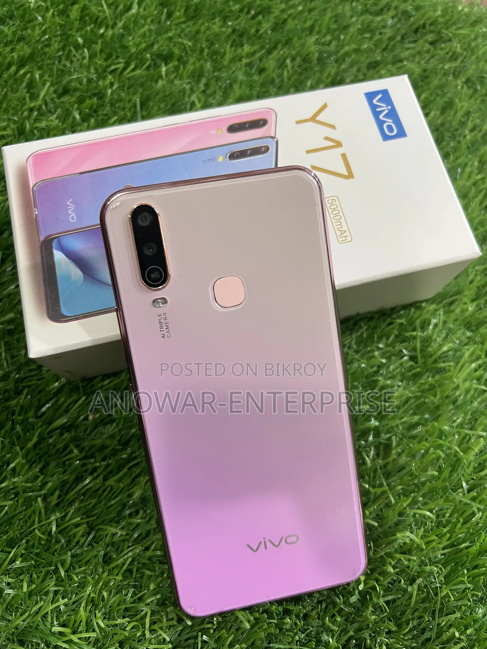 Vivo Y17 256 GB Pink