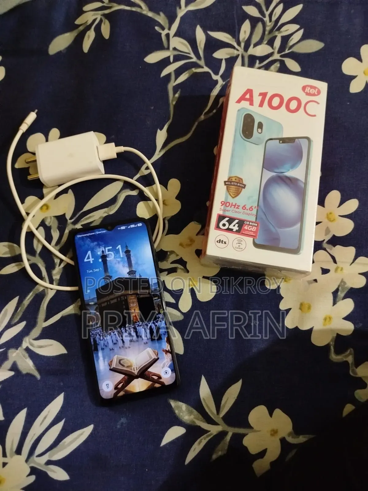 Itel A100C 64 GB Black