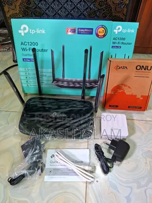 Dual Band 5G Router with ONU Full Set-Up Box Brand New