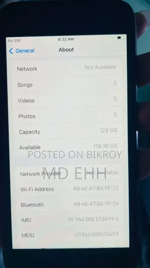 Apple iPhone 7 128 GB Black