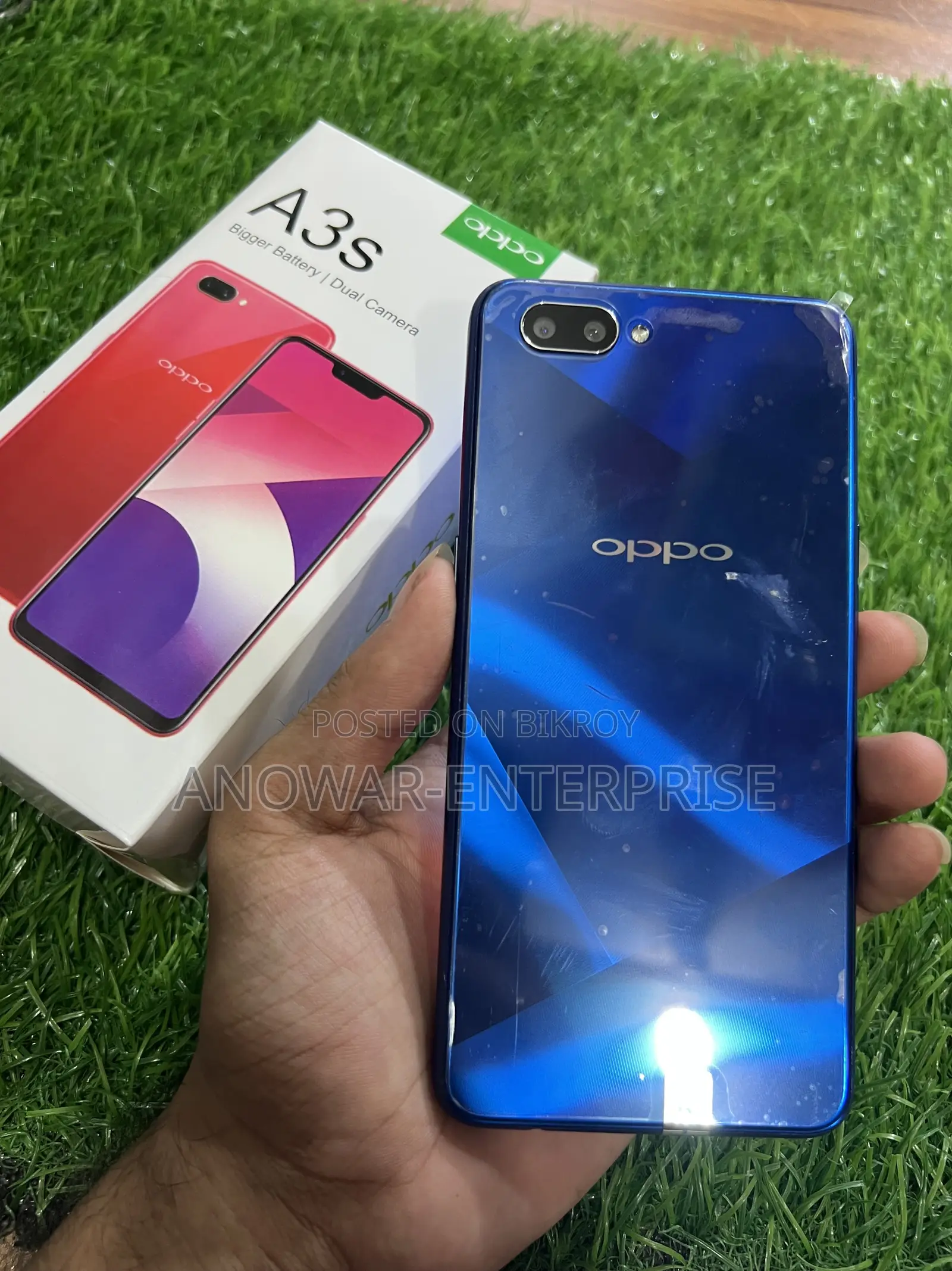 Oppo A3s 256 GB Blue