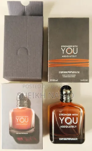 Emporio Armani Stronger With You Absolutely Parfum for Men. 100ml