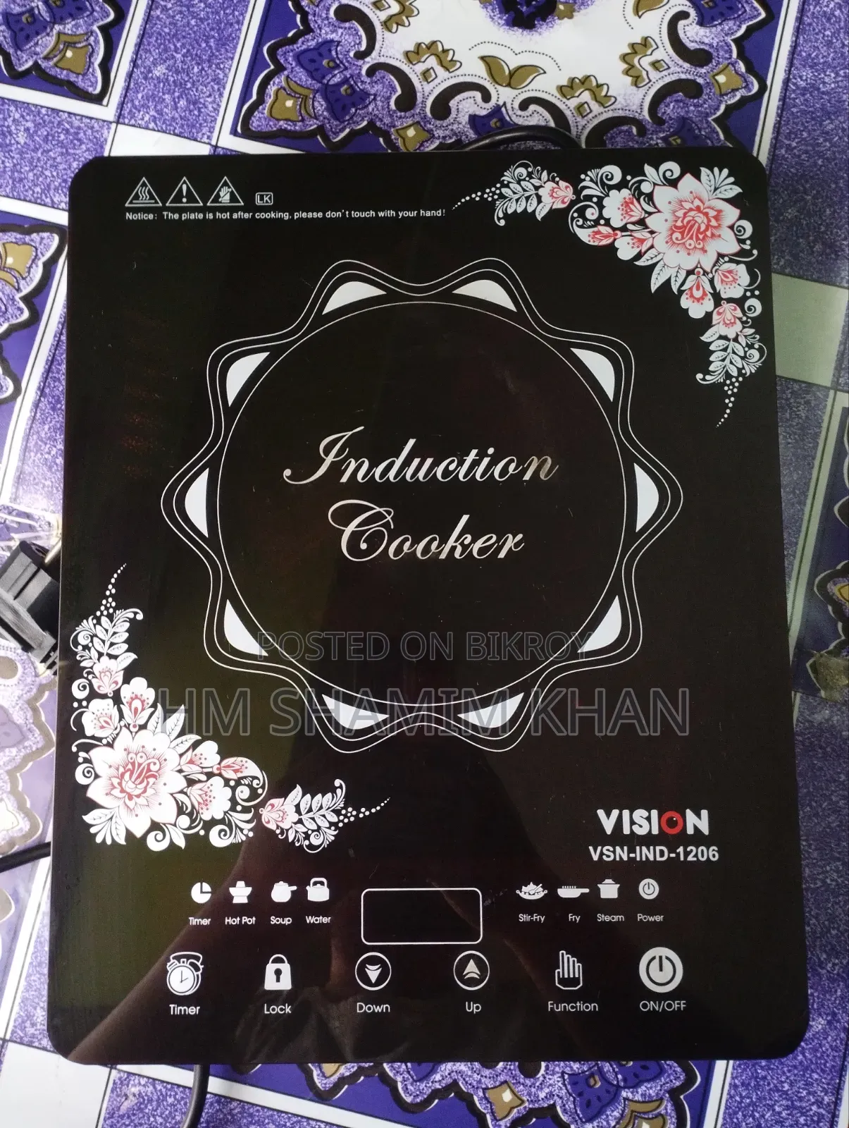 ইন্ডাকশন চুলা, Vision Induction Cooker - একদম ফ্রেশ কন্ডিশন