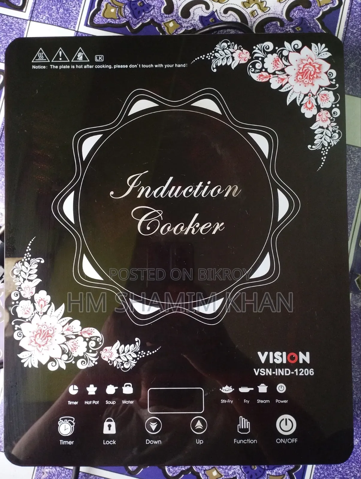 ইন্ডাকশন চুলা, Vision Induction Cooker - একদম ফ্রেশ কন্ডিশন