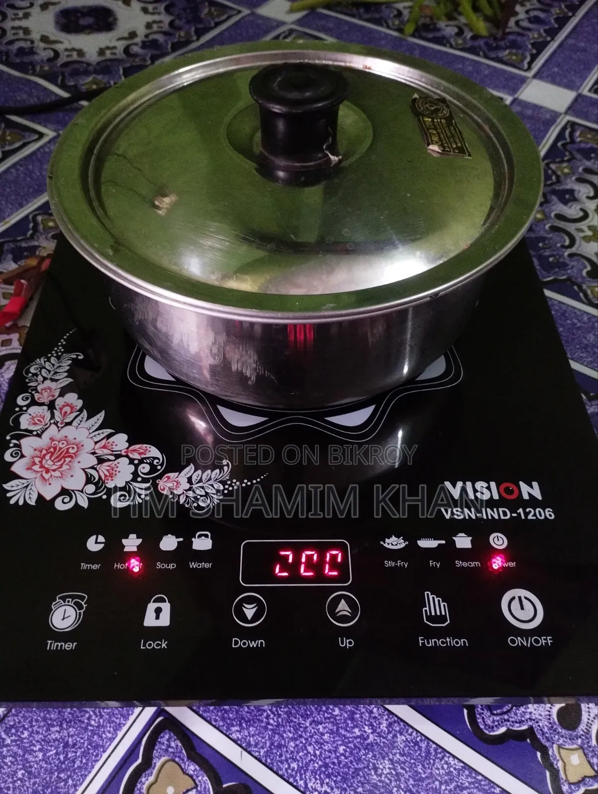 ইন্ডাকশন চুলা, Vision Induction Cooker - একদম ফ্রেশ কন্ডিশন