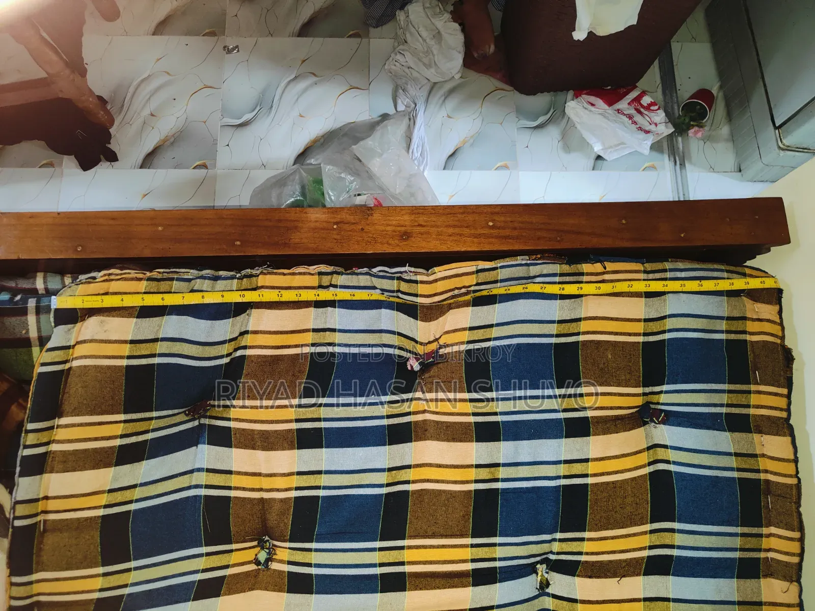 Single Bed Jajim – 84×40 Inch | ভালো Condition