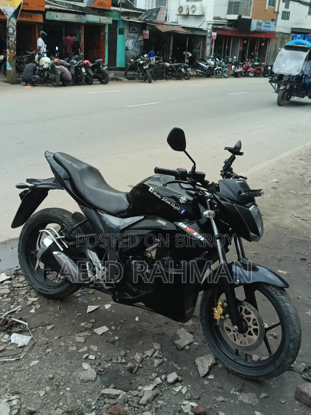 Suzuki Gixxer 2022 Black