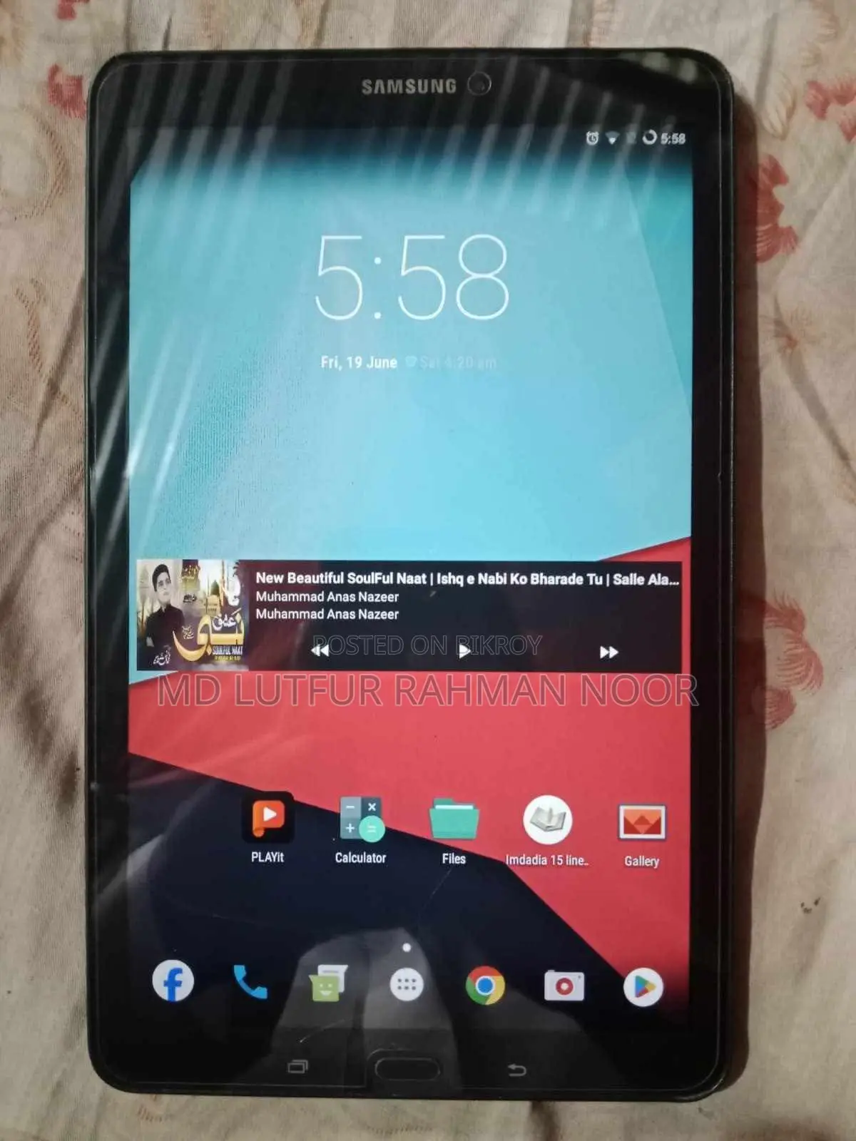 Samsung Galaxy Tab E 9.6 8 GB Black