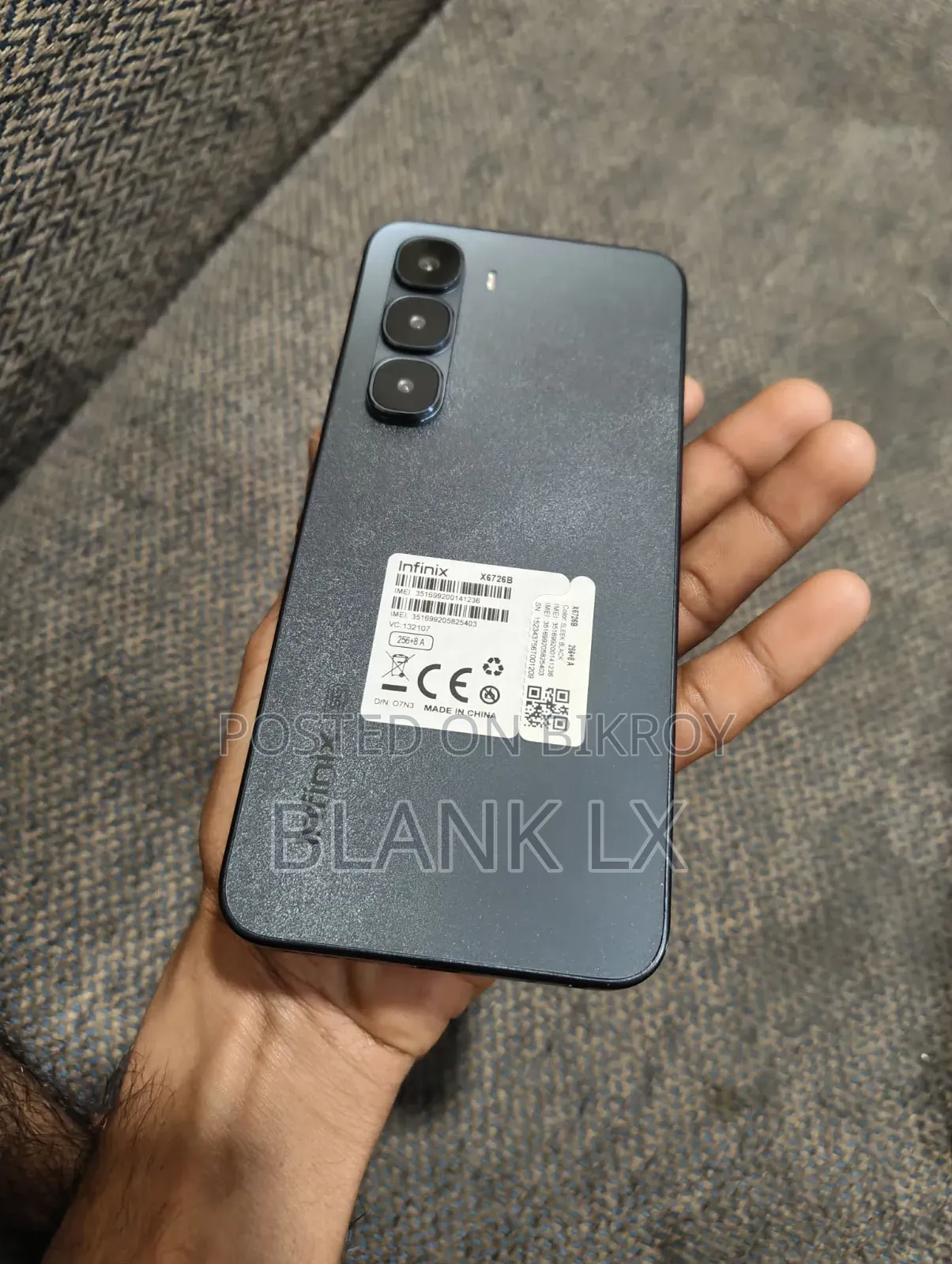 Infinix Hot 60 5G 256 GB Black