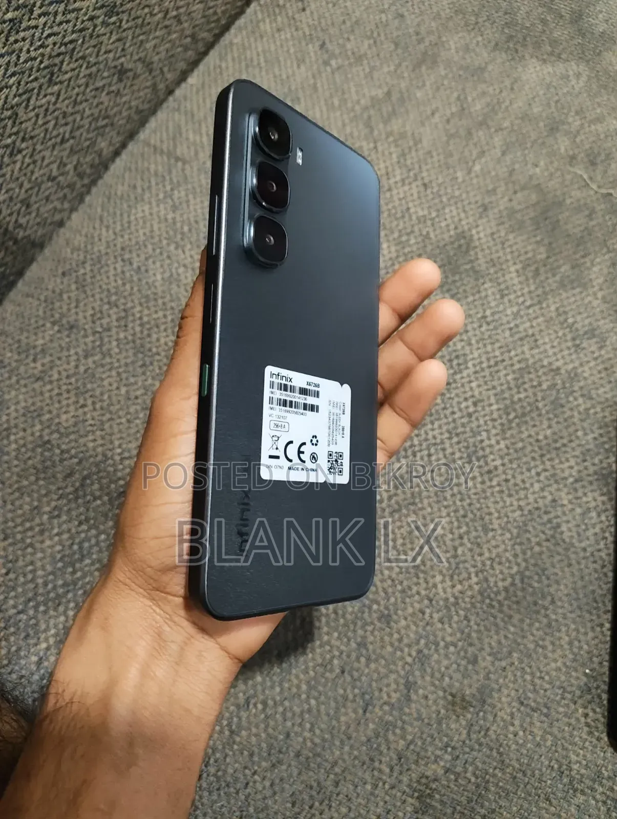 Infinix Hot 60 5G 256 GB Black