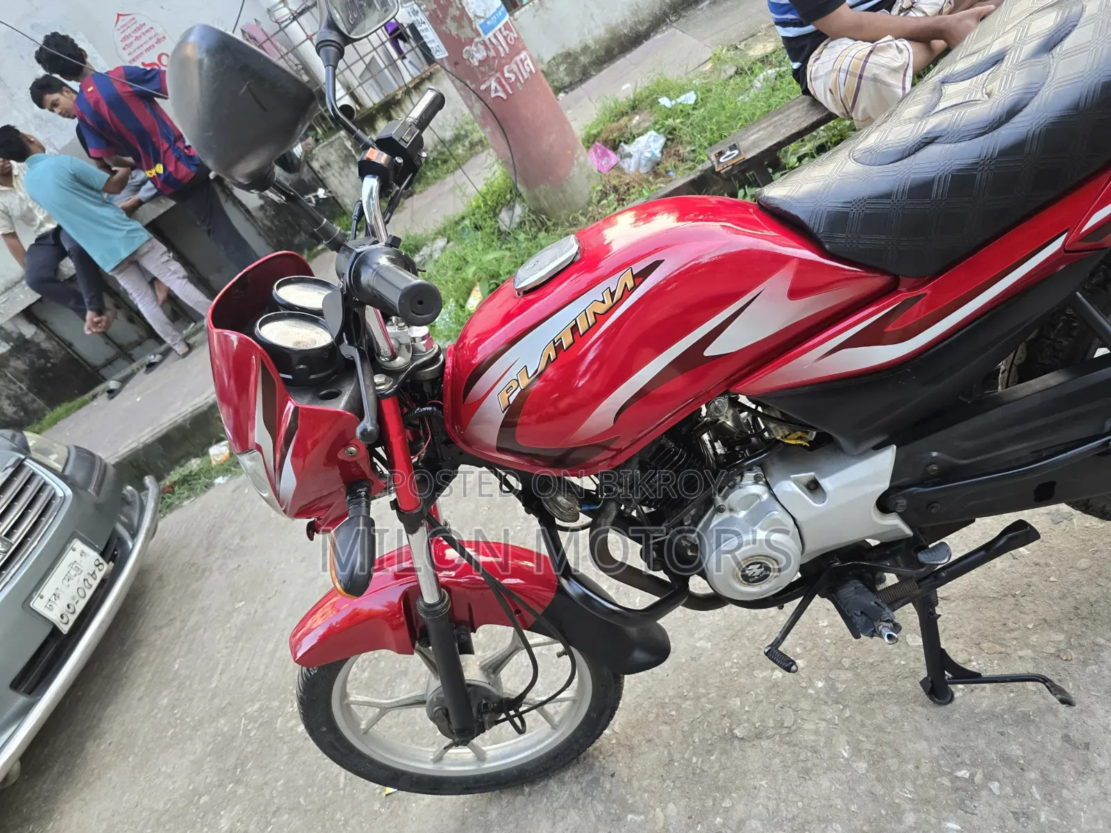 Bajaj Platina 100 2018 Red