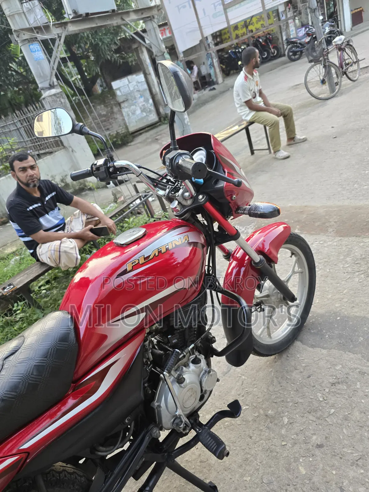 Bajaj Platina 100 2018 Red
