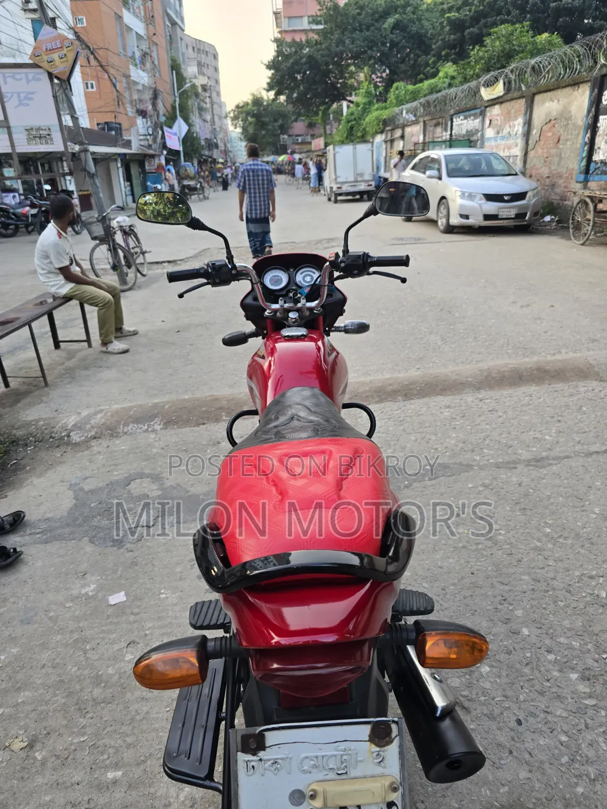 Bajaj Platina 100 2018 Red