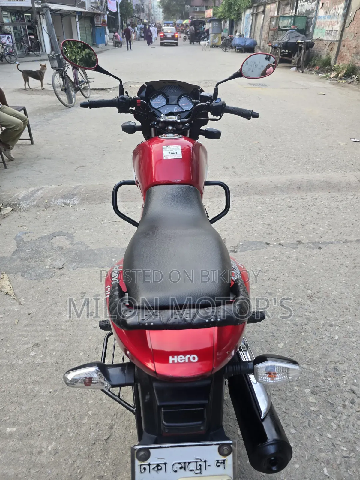 Hero Hunter 150 2019 Red