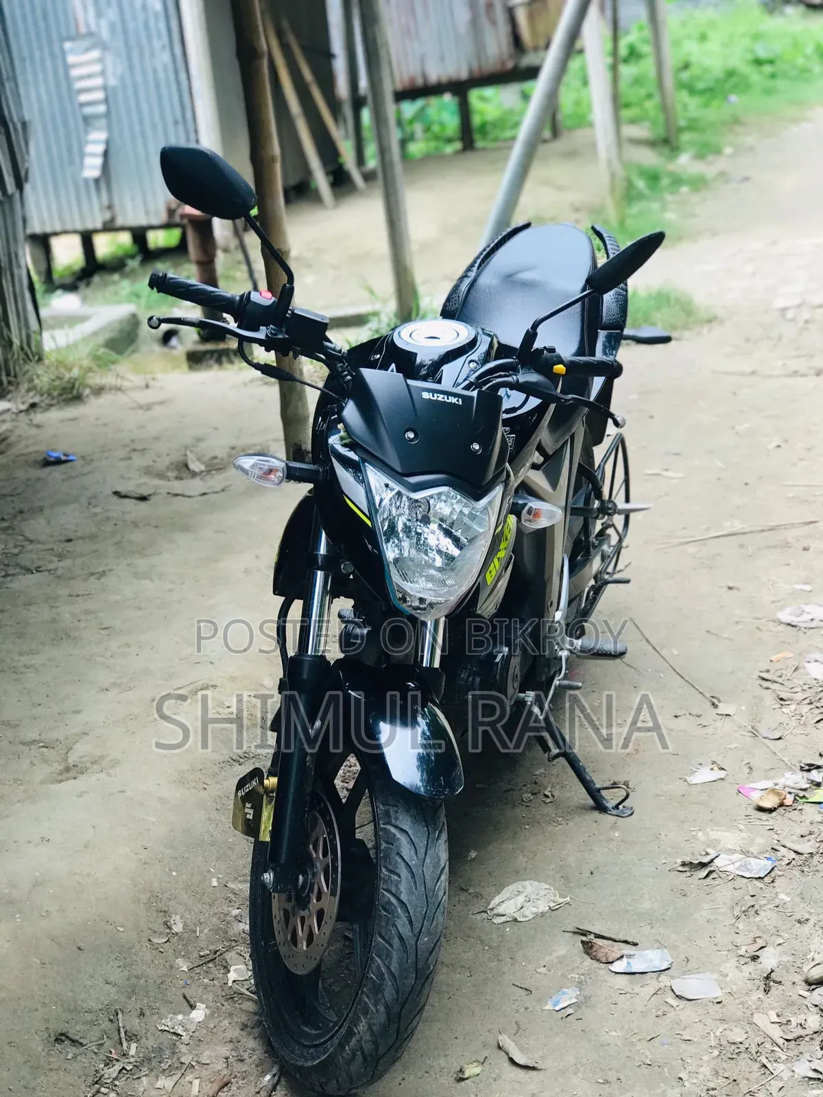 New Suzuki Gixxer 2025 Black