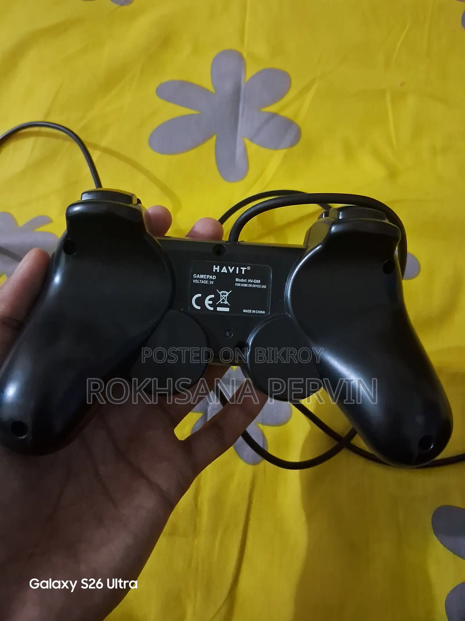 Havit Wired USB Gamepad / Gaming Controller (Good Condition)