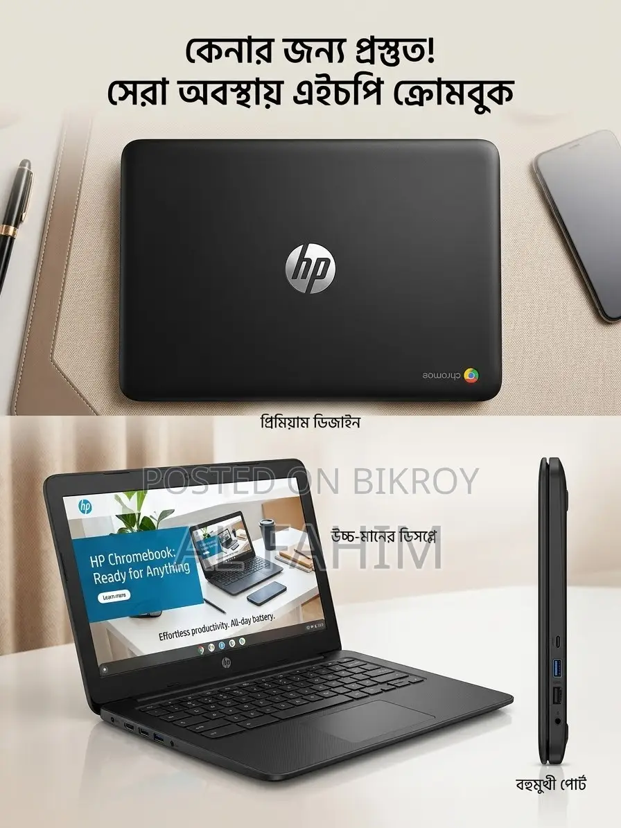 Laptop HP Chromebook 14 4GB Intel Celeron eMMC 72GB