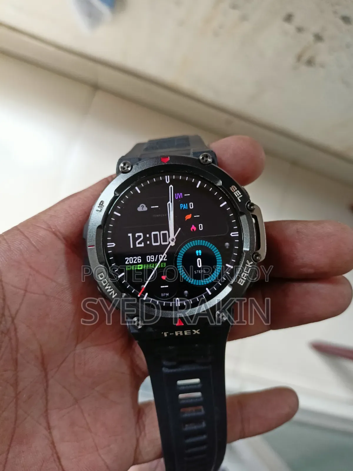 Amazfit T-Rex 2 Smartwatch (Great Condition)