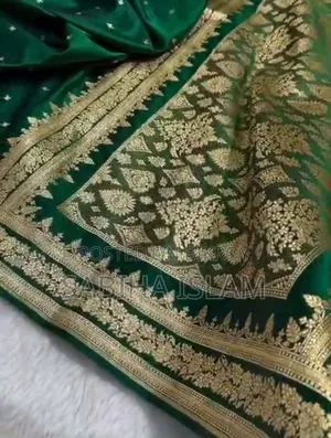 সফট শিল্ক কাতান শাড়ি