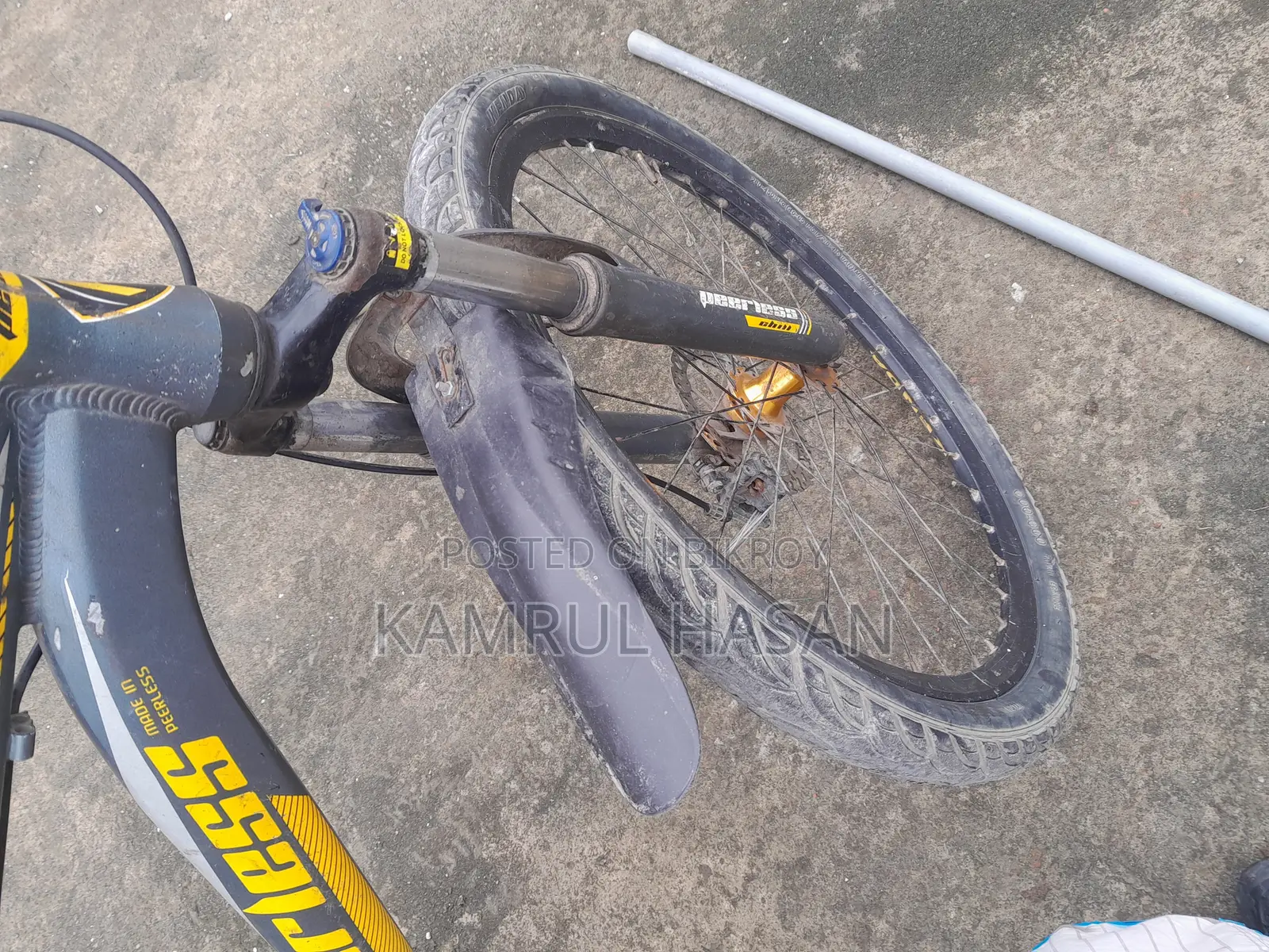 Peerless 6061 Alloy Body Non-Gear Bicycle | Golden Alloy Hubs