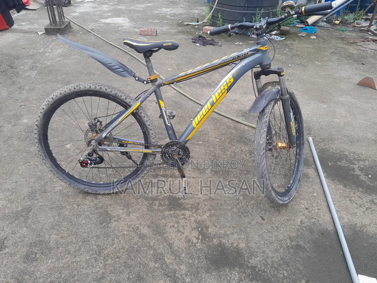 Peerless 6061 Alloy Body Non-Gear Bicycle | Golden Alloy Hubs